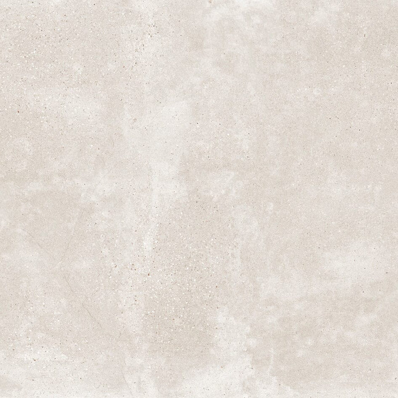 Square beige concrete effect tile