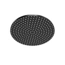 Brass Shower Head 30cm - Brushed Black Chrome Shower Parts Fima 