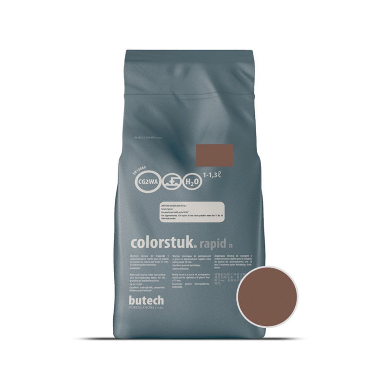 Butech Colorstuk Rapid Grout 5kg - Moka Grouts Butech By Porcelanosa 