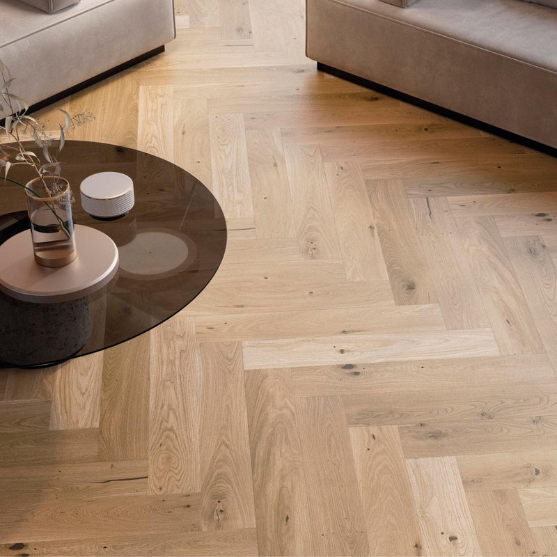 Classic 1L Herringbone Camel 13x72.5 Wood Flooring L'Antic Colonial by Porcelanosa 