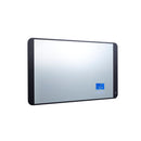 Digital Bluetooth Mirror with LED - Matt Black Bathroom Mirrors JTP 