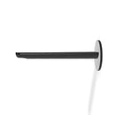 FLO Wall Mounted Bath Spout - Brushed Black Chrome Taps Fima 