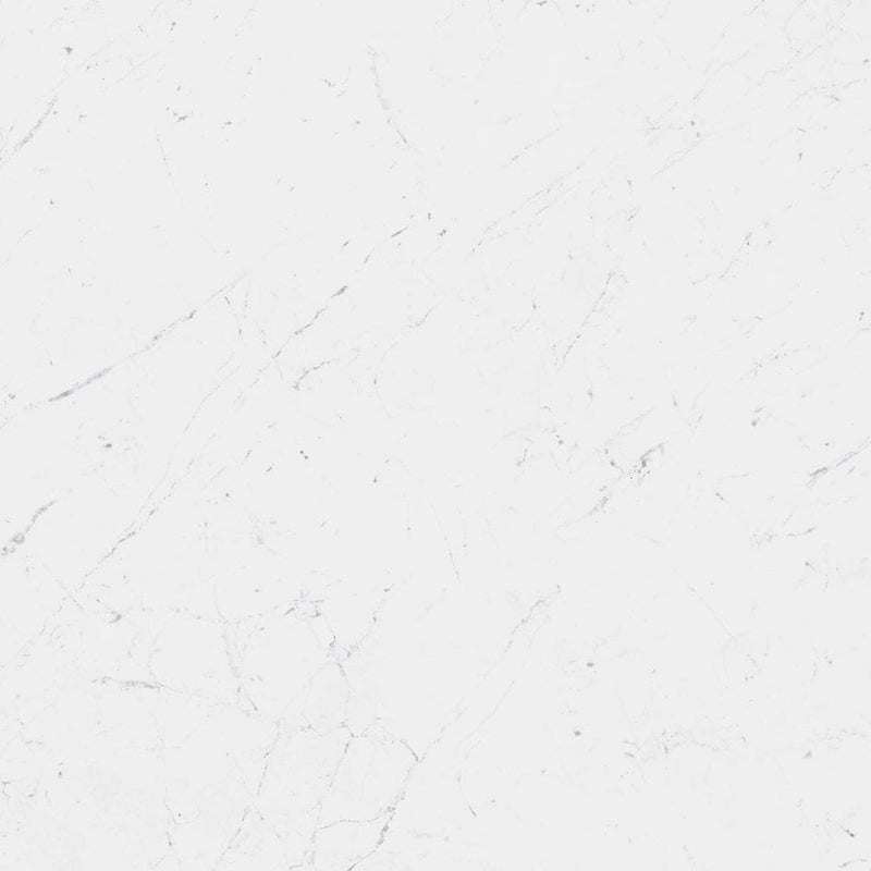 White marble effect tile with subtle veining detail