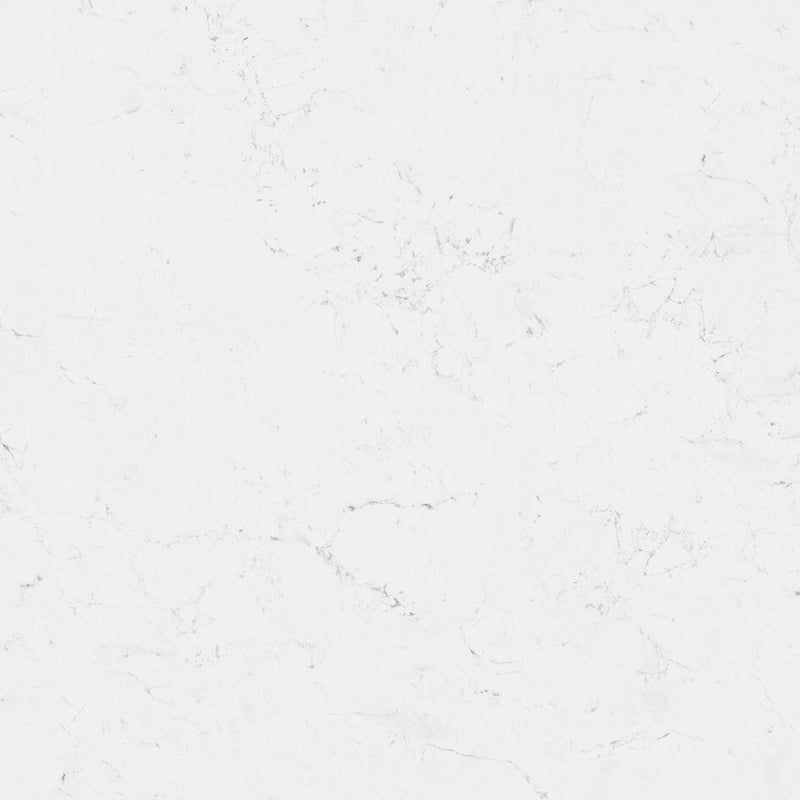 White marble effect tile with subtle veining detail