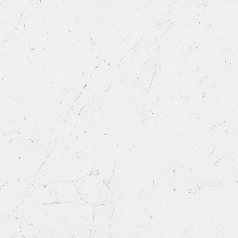 White marble effect tile with subtle veining detail