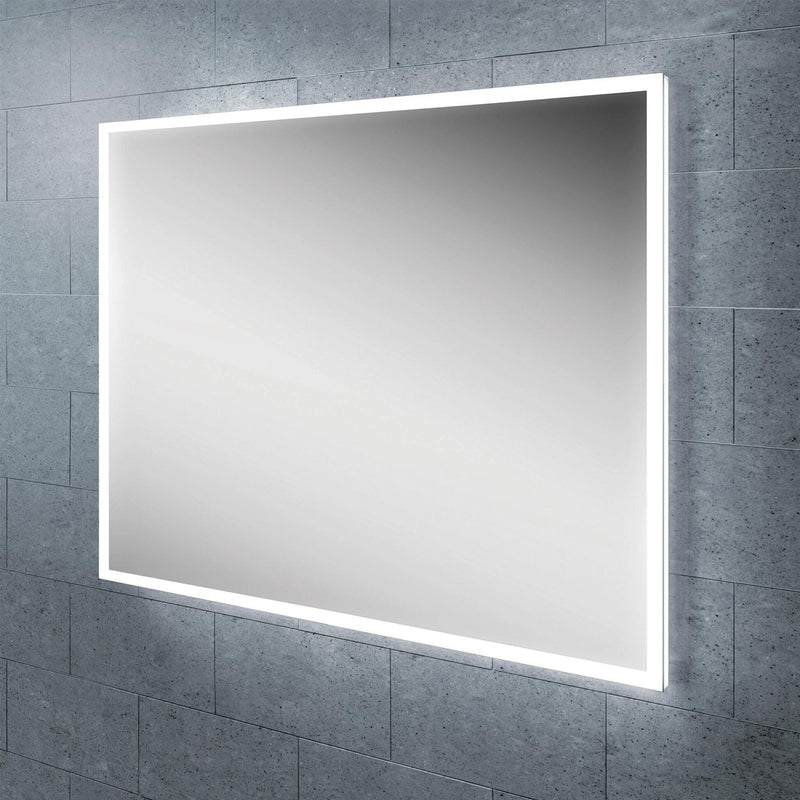 GLOBE Large LED Bathroom Mirror 80x60cm Bathroom Mirrors TileStyle 