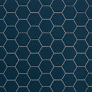 Hexa Deep Navy Mosaic 31.6x31.6 Tile Terratinta 31.6cm x 31.6cm 