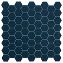 Hexa Deep Navy Mosaic 31.6x31.6 Tile Terratinta 