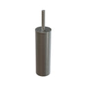 HOTELS Toilet Brush and Holder - Brushed Titanium Bathroom Accessories Noken By Porcelanosa 