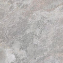 Close-up of grey stone effect tile