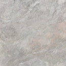 Close-up of grey stone effect tile