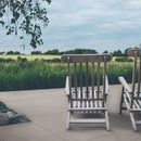 Lagom Oyster Ultra Matt 2cm Outdoor Paving - 90x90 Tile Terratinta 