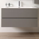 LAST Vanity Unit with Gel Coat Basin - Grey Bathroom Furniture Gamadecor by Porcelanosa 