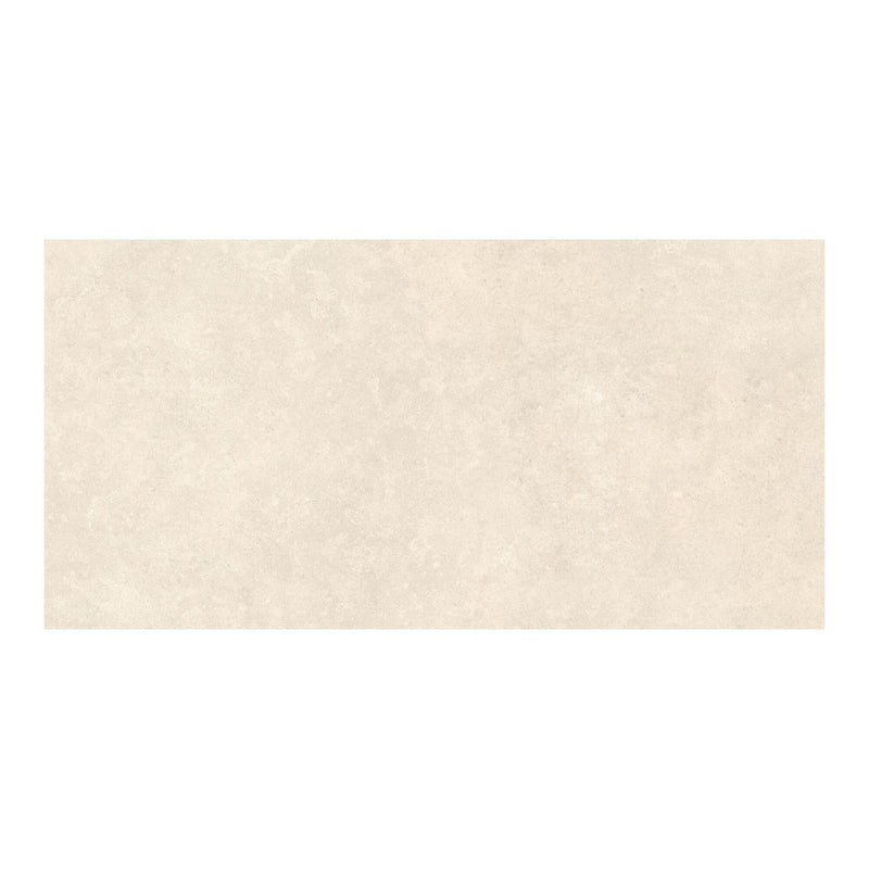Beige rectangular stone effect tile