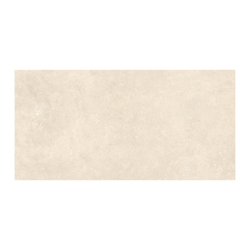 Beige rectangular stone effect tile
