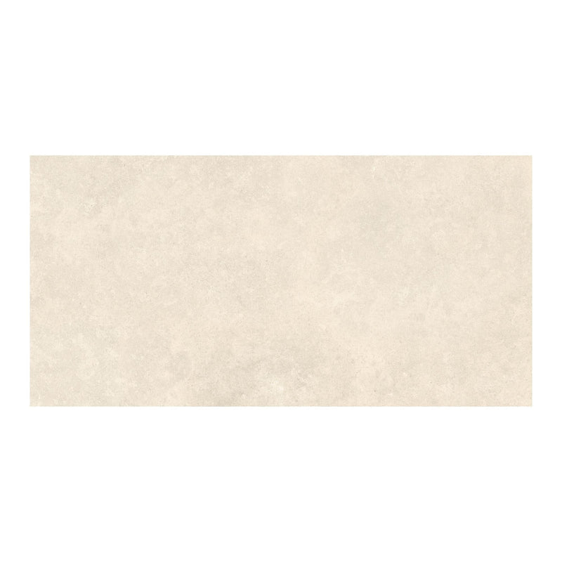 Beige rectangular stone effect tile