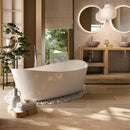 LOUNGE FLUID Freestanding Bath 170x80cm Baths Noken by Porcelanosa 