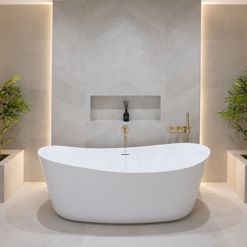 LOUNGE FLUID Freestanding Bath 170x80cm Baths Noken by Porcelanosa 