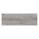 Rectangular grey stone effect tile on a white background