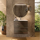 MARNE Wall Mounted Vanity Unit 60cm - Anthracite Bathroom Furniture Noken By Porcelanosa 