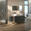 MARNE Wall Mounted Vanity Unit 60cm - Anthracite Bathroom Furniture Noken By Porcelanosa 