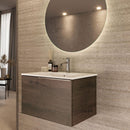 MARNE Wall Mounted Vanity Unit 60cm - Wenge Oak Bathroom Furniture Noken By Porcelanosa 
