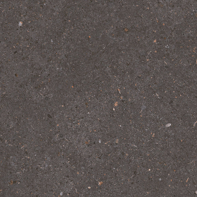 Dark stone effect tile