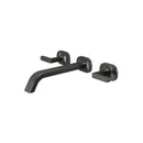 MENORCA Wall Mounted Basin Mixer - Matt Black Taps Noken By Porcelanosa 