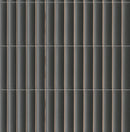 Microtiles 3D Forms Fluted Graphite 10x30 Tile Terratinta 