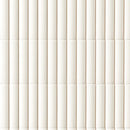 Microtiles 3D Forms Fluted White 10x30 Tile Terratinta 