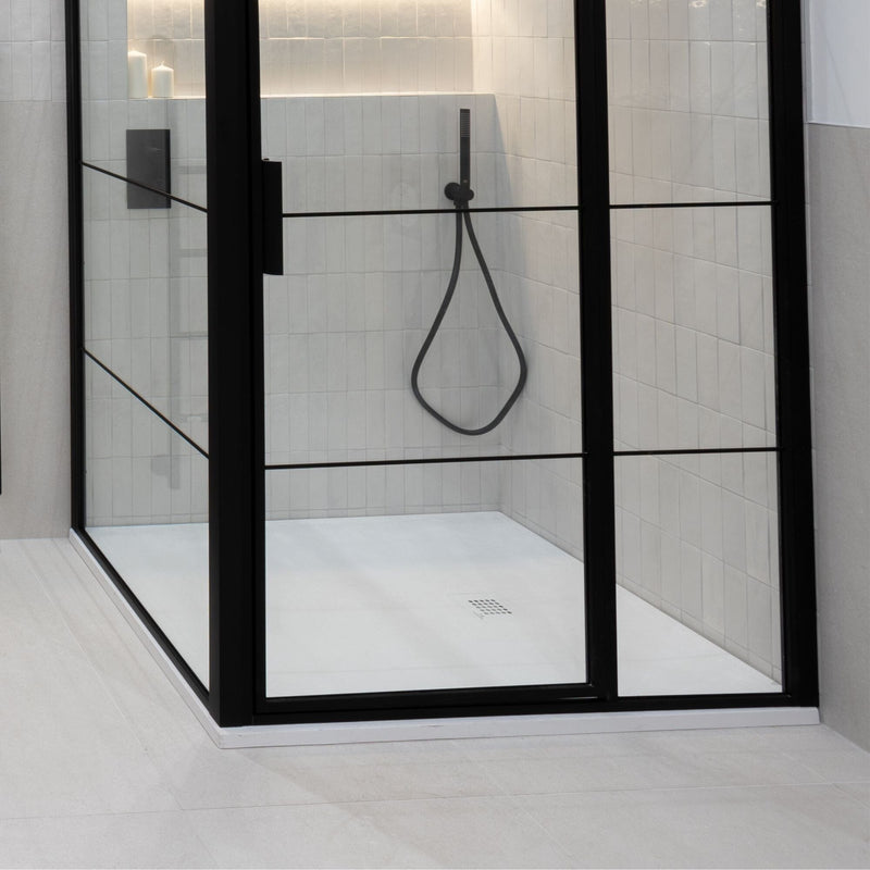 MINERAL STONE Shower Tray 120x90cm - White Shower Trays Noken by Porcelanosa 