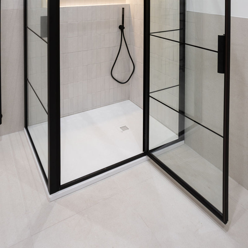 MINERAL STONE Shower Tray 120x90cm - White Shower Trays Noken by Porcelanosa 