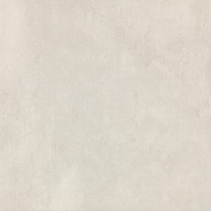 Square beige concrete effect tiles