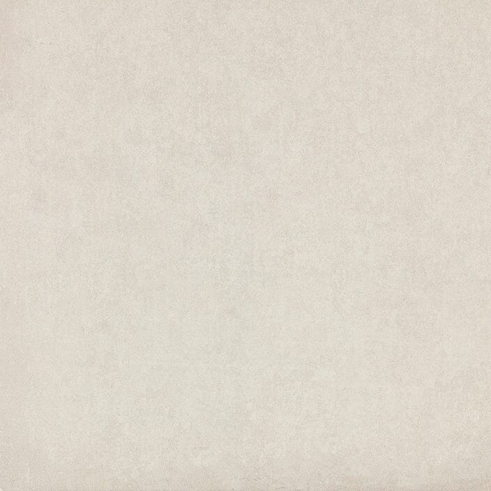 Square beige concrete effect tiles