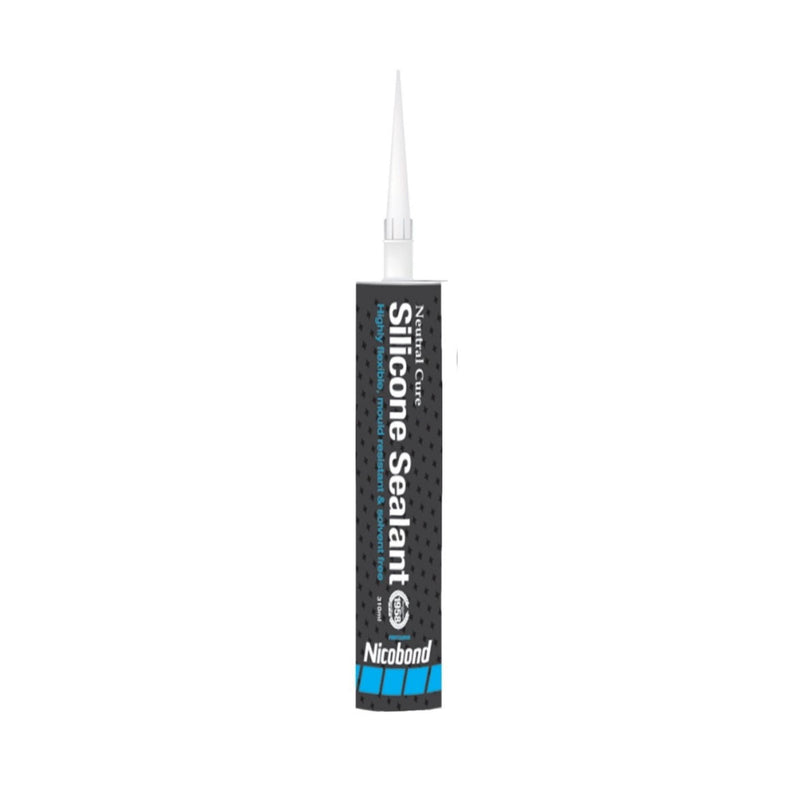 NICOBOND Neutral Cure Silicone Sealant 310ml - Mid Grey Silicones Nicobond 