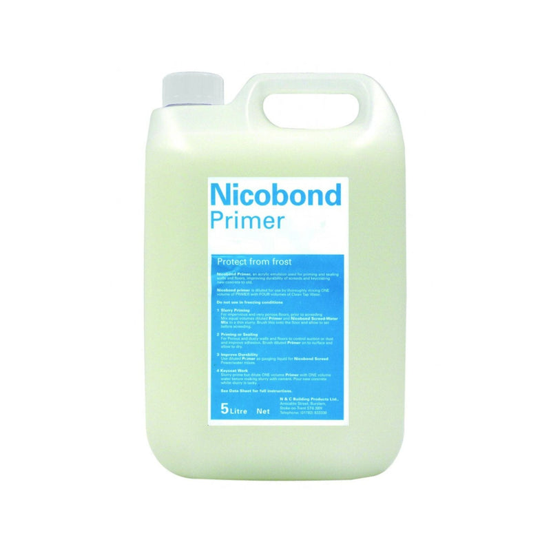 NICOBOND Primer 5ltr - White Primers Nicobond 