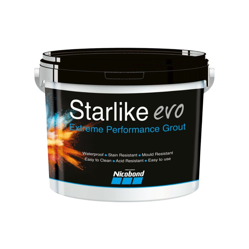 Nicobond Starlike Evo Extreme Grout 2.5kg - Anthracite Grouts Nicobond 