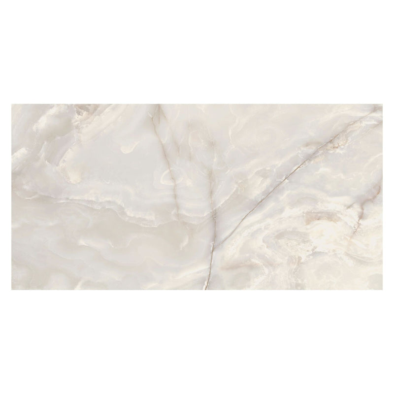 Onyx&More White Onyx Gloss 60X120 Tile Florim 