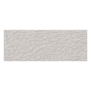 Rectangular tile with a textured pattern on a white background