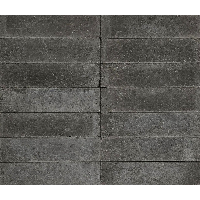 Reformed Stone Nero Tumbled 6x25 Box Ca'Pietra 