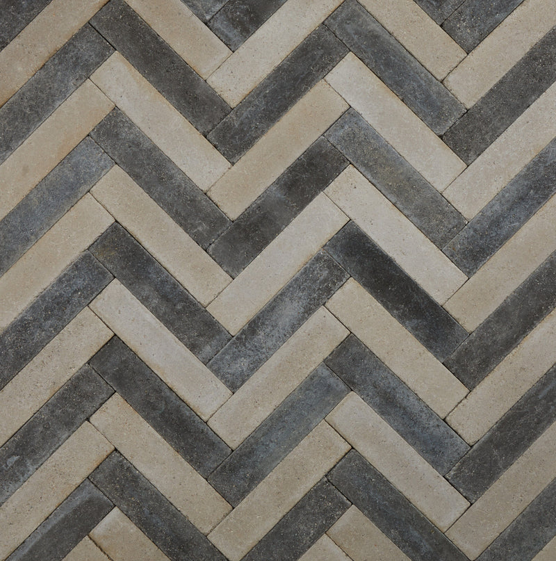 Reformed Stone Nero Tumbled 6x25 Box Ca'Pietra 