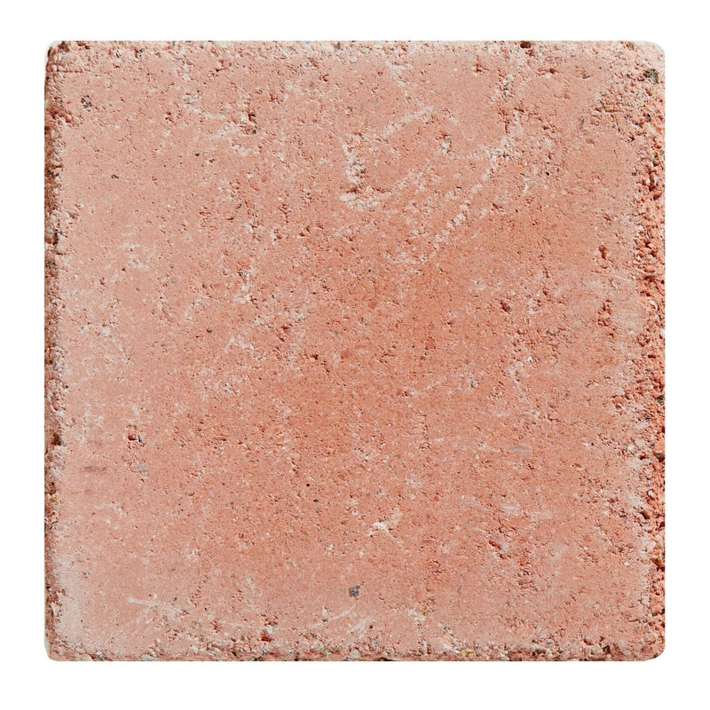 Reformed Stone Salmon Pink Tumbled 12.25x12.25 Box Ca'Pietra 