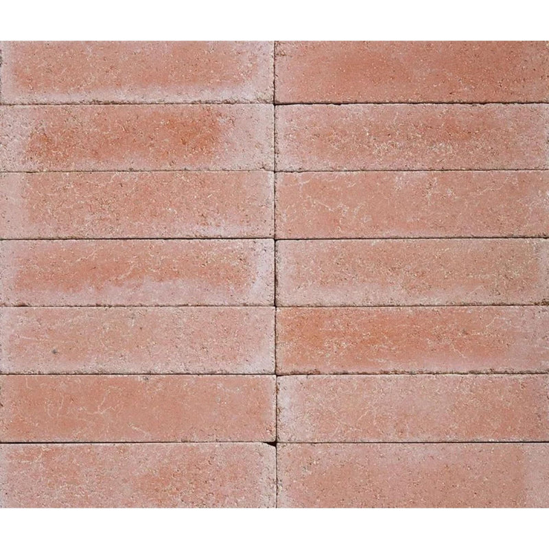 Reformed Stone Salmon Pink Tumbled 6x25 Box Ca'Pietra 