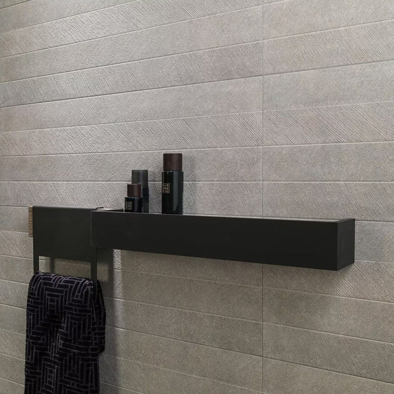 Spiga Bottega Acero 45x120 Tile Porcelanosa 