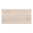 Beige stone effect tile on a white background