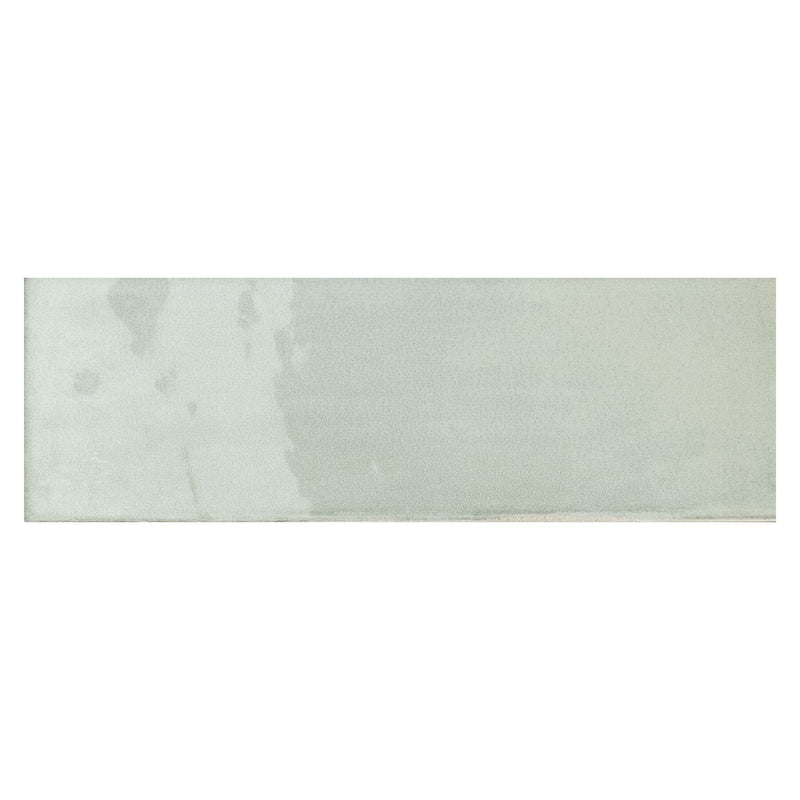 Tbrick Aquamarine Glossy 5.2x16 Tile Sartoria By Terratinta 