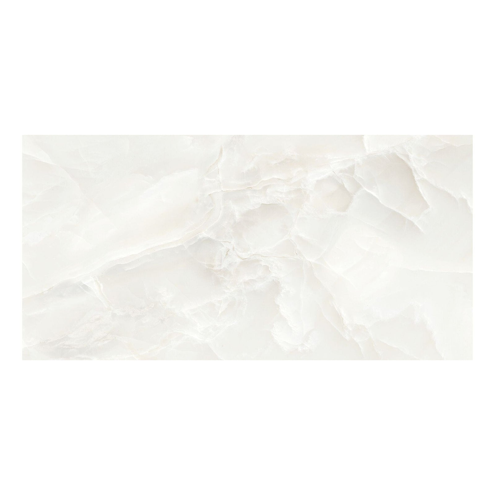 Buy 120cm x 60cm Tele di Marmo Onyx Ivory Polished 60X120 Tile Online Today