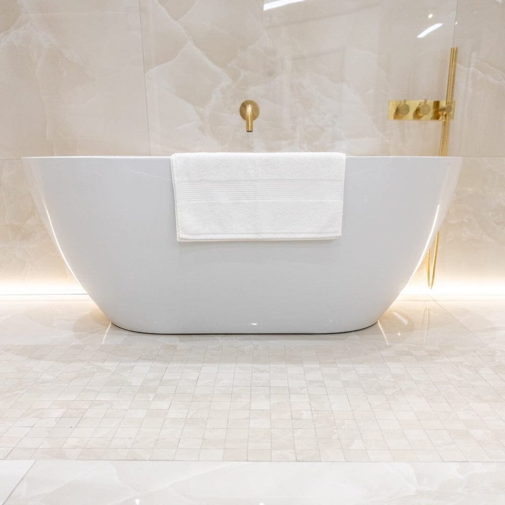Buy 120cm x 60cm Tele di Marmo Onyx Ivory Polished 60X120 Tile Online Today
