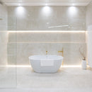 Tele di Marmo Onyx Ivory Polished Mosaic 30x30 Tile Emil 