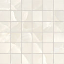 Tele di Marmo Onyx Ivory Silktech Mosaic 30x30 Tile Emil 